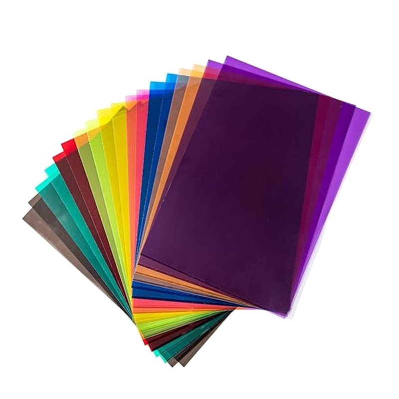 Photography Lighting Diy - ABDJ-A4 PVC-Platten in 9 Farben, 18er-Pack