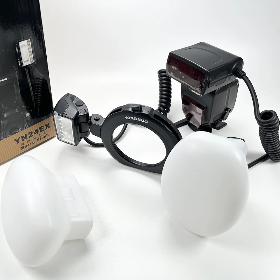 Photography Lighting Diy - DIY kompatibel mit Yongnuo YN24EX Doppelkopf-Blinkkleber,