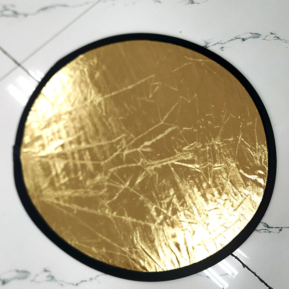 Reflector Disc Silver - 2 Stück 2-in-1 Fotoreflektor Gold Silber