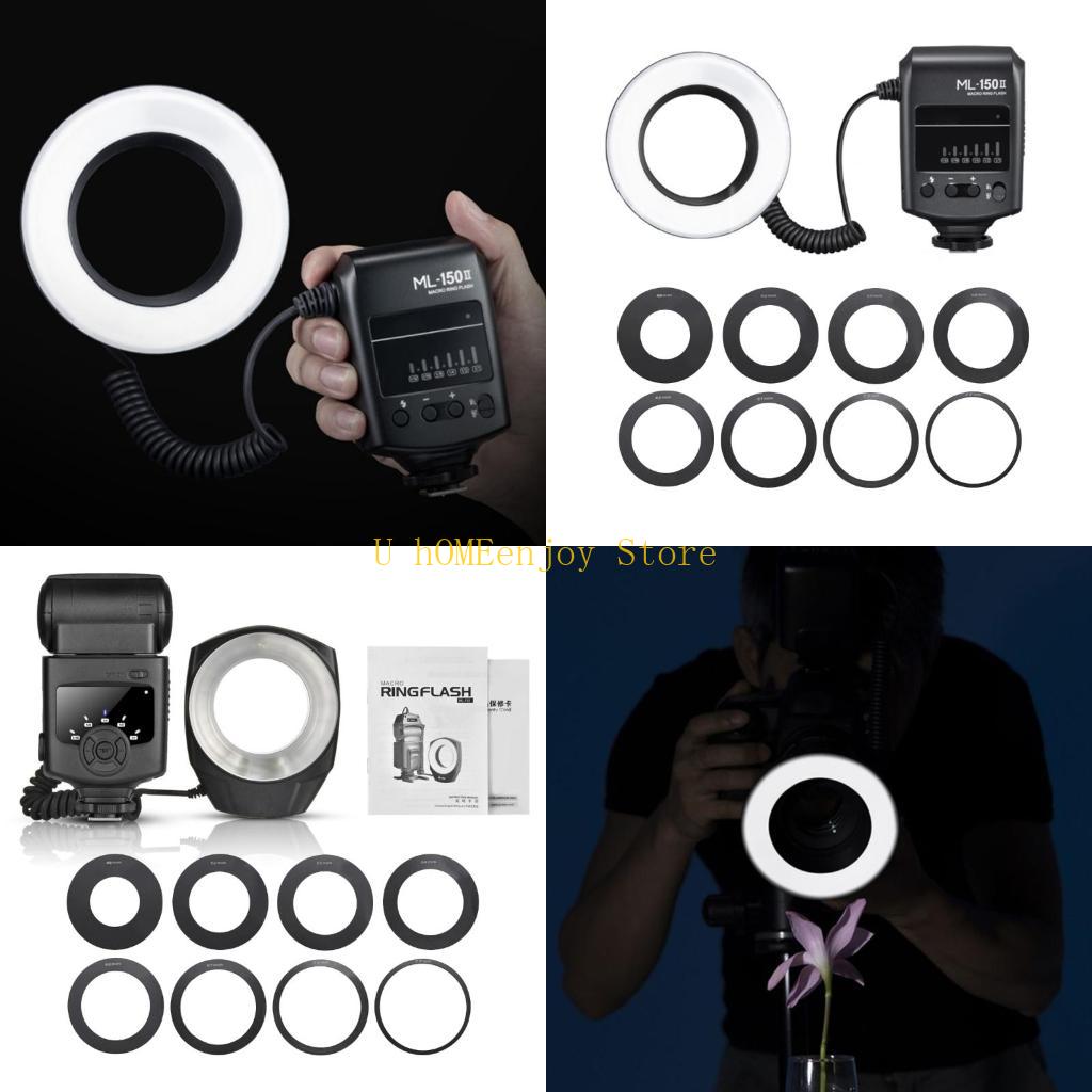 Photography Lighting Flash - B0KF Tragbarer LED-Ringblitz. LED-Ringlicht-Multifunktions-Makro-Ringblitz für detaillierte