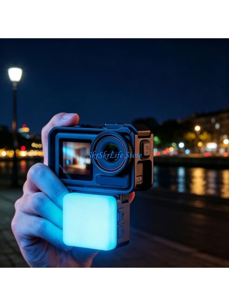 Photography Lighting Reference - E65E Typ C wiederaufladbare Kameraleuchte 3000K-7000K