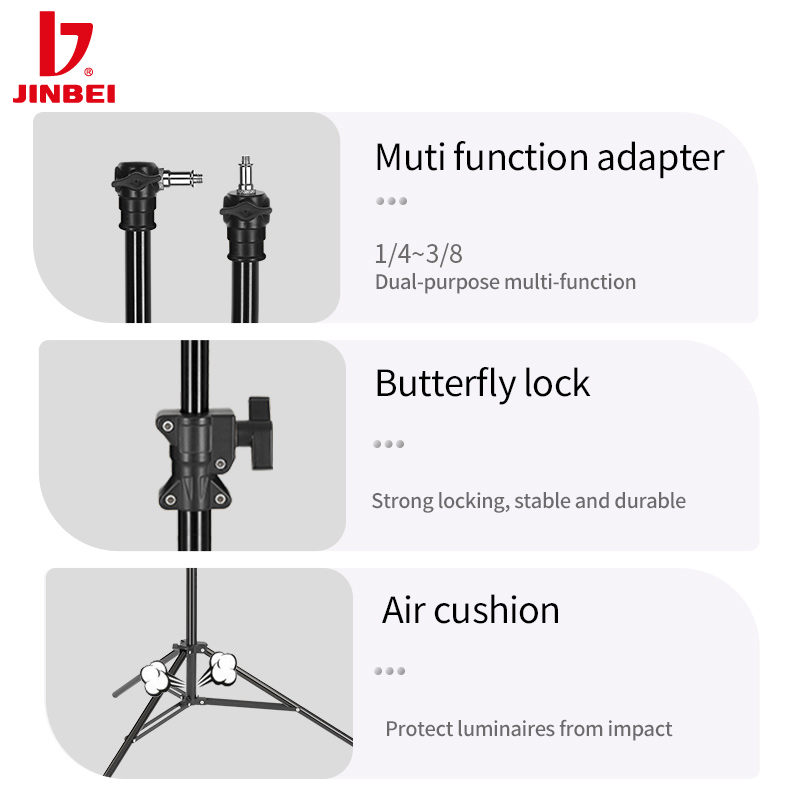 JINBEI MZ-2400FP Luftkissen-Al – Photography Lighting Studio Bewertung und Preis