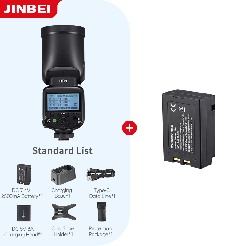 JINBEI HD-1 Rundkopf-HSS-Speed – Photography Lighting Flash Bewertung und Preis