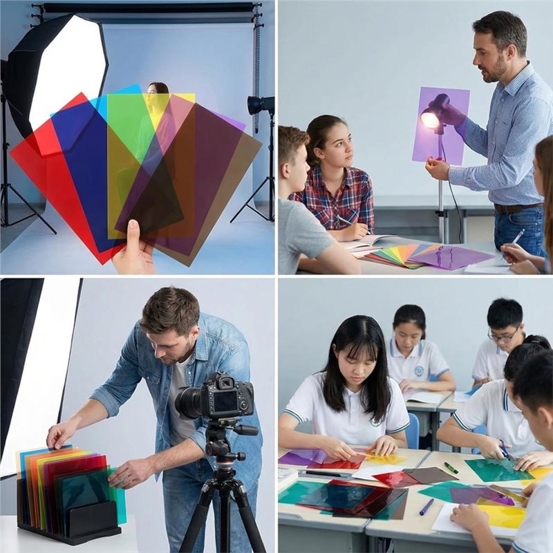 ABDJ-A4 PVC-Platten in 9 Farbe – Photography Lighting Diy Bewertung und Preis