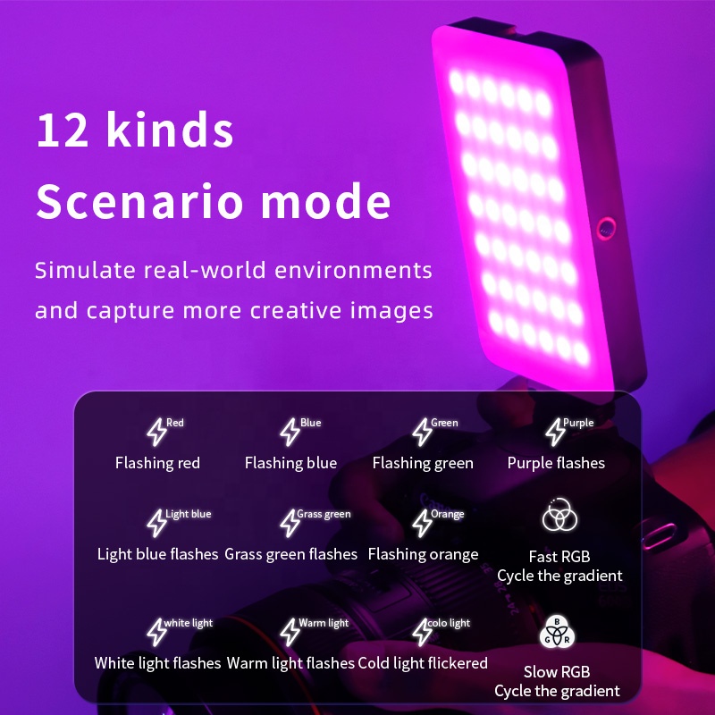 Fotografie Videokamera RGB Bel – Photography Lighting Diy Bewertung und Preis