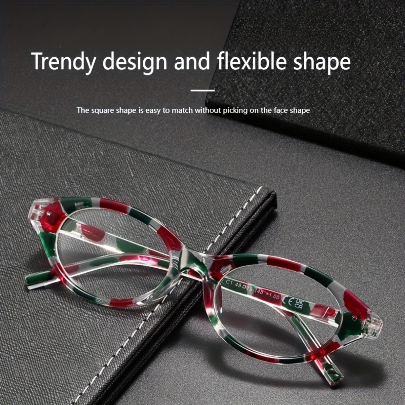 Transparente ovale Lesebrille  – Photography Lighting Options Bewertung und Preis