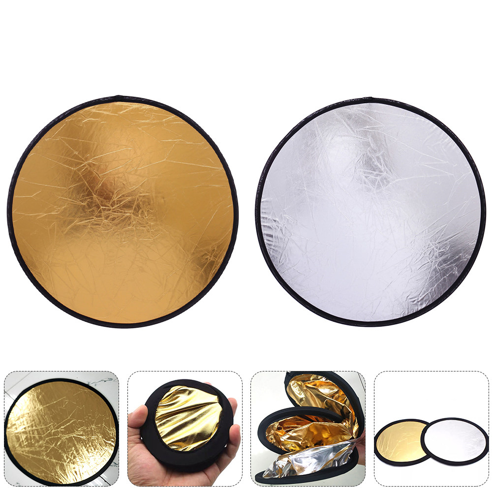 2 Stück 2-in-1 Fotoreflektor G – Reflector Disc Silver Bewertung und Preis