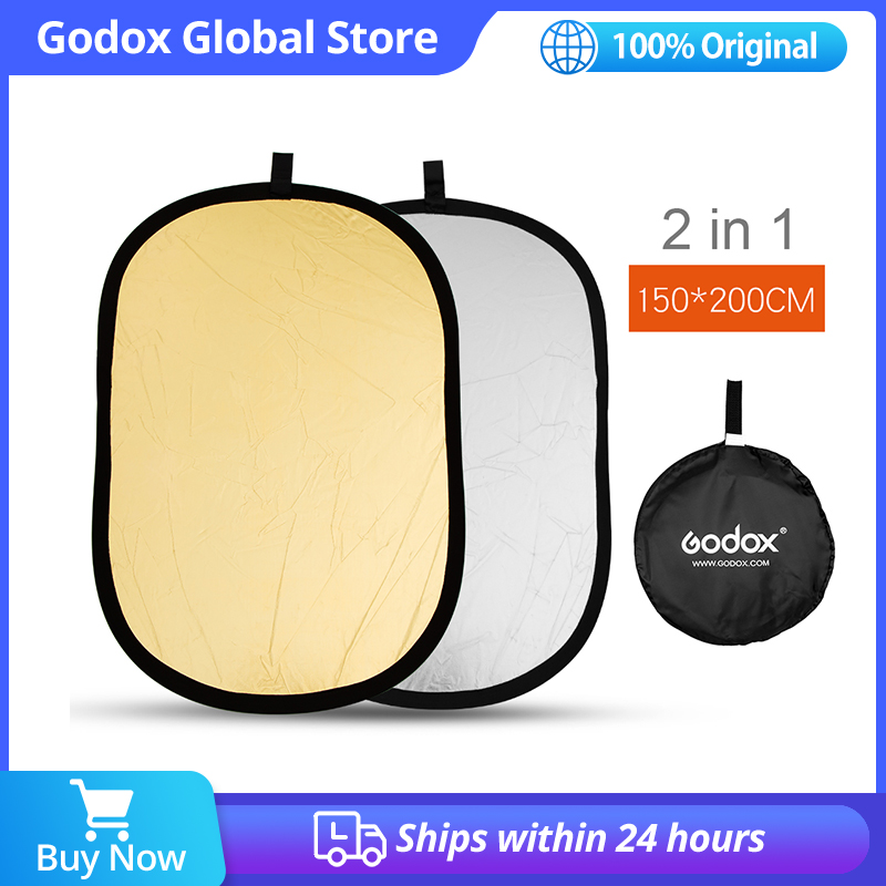 Godox 2in1 150x200cm Gold und  – Reflector Disc Silver Bewertung und Preis