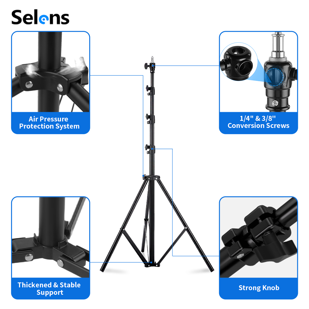 Selens 2,2~3,95m Luftkissen-Li – Photography Lighting Flash Bewertung und Preis