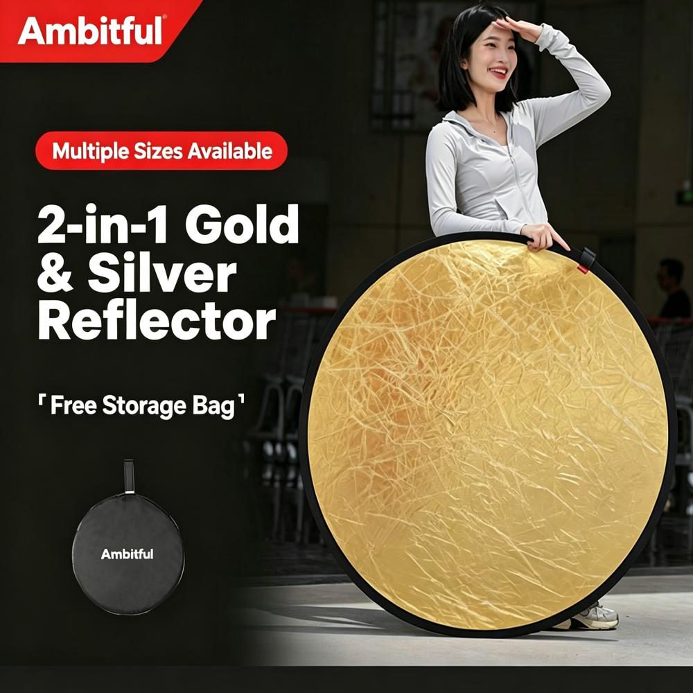 Ambitful 2in1 30/60/80/110cm M – Reflector Disc Silver Bewertung und Preis