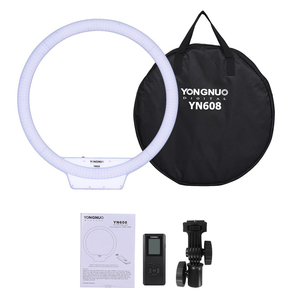 YONGNUO YN608 Studio Ring LED  – Photography Lighting Options Bewertung und Preis
