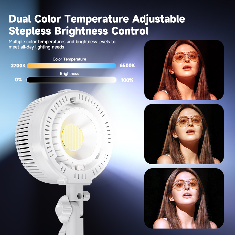 R200 Zweifarbige COB LED-Licht – Photography Lighting For Clothing Bewertung und Preis