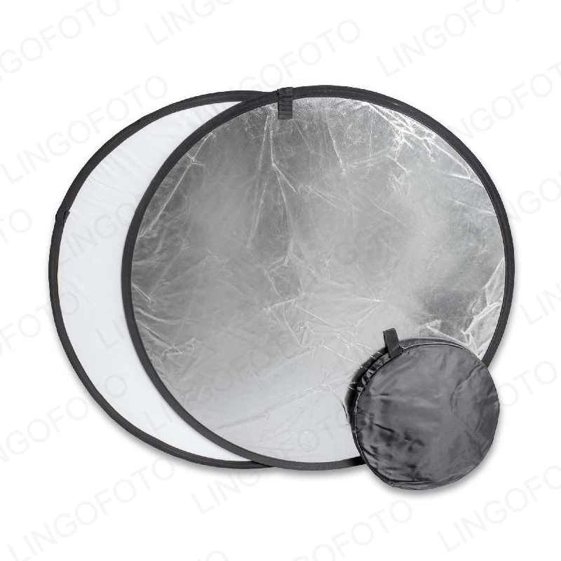 2 in 1, 40 cm zusammenklappbar – Reflector Disc Silver Bewertung und Preis