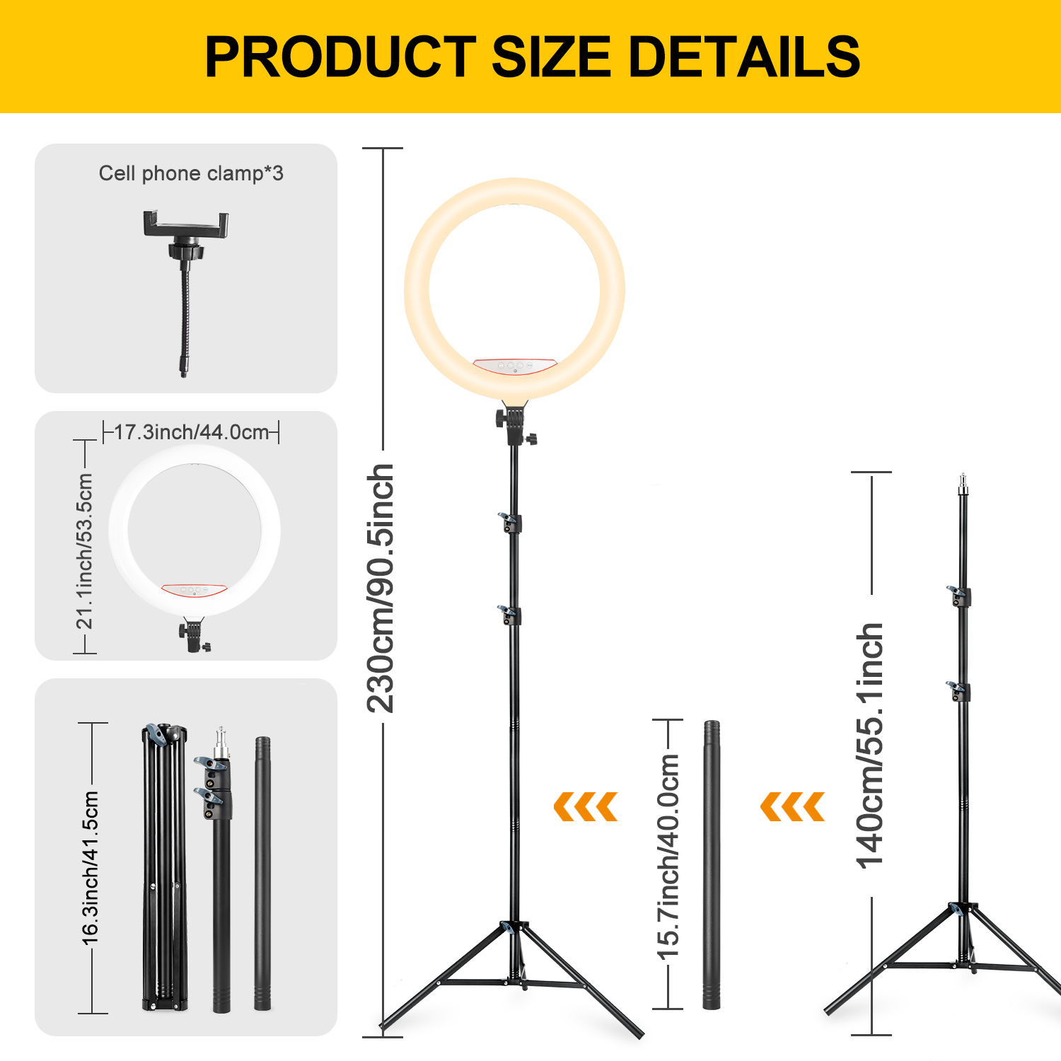 Professionelles 18-Zoll-Ringli – Photography Lighting Online Bewertung und Preis