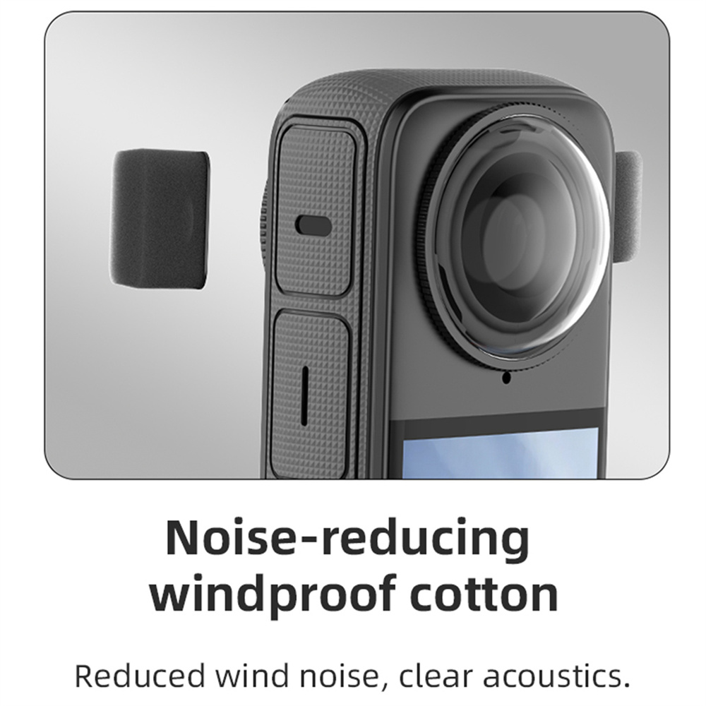 6Pcs Mic Windschutz Für Insta3 – Insta360 Camera X3 Bewertung und Preis
