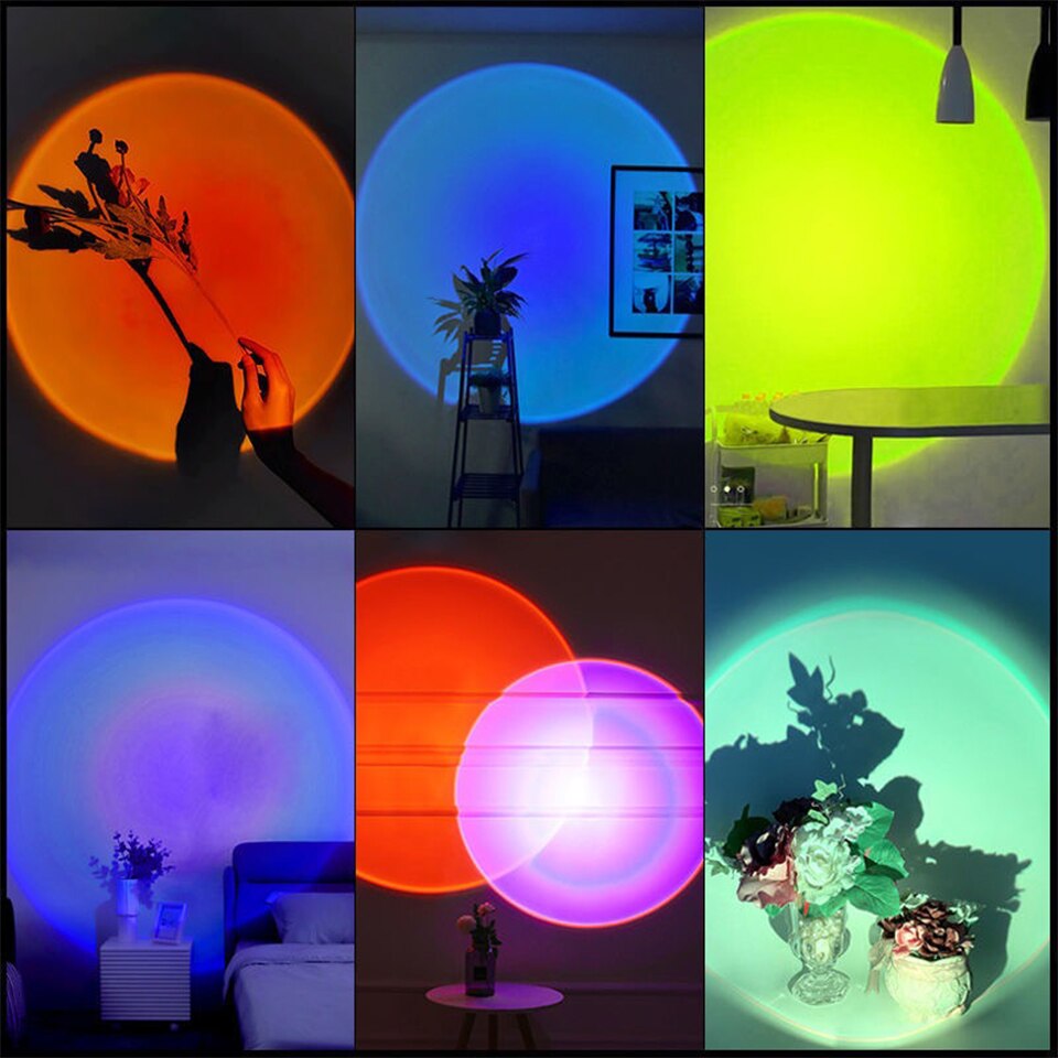 ZK40 LED Sonnenuntergang Lampe – Photography Lighting Diy Bewertung und Preis
